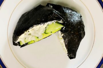 Burger de konjac façon sushi
