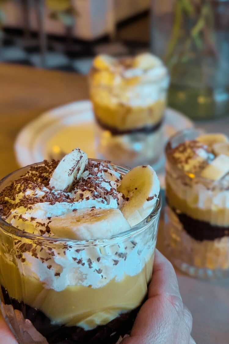 La recette du banoffee de Justine