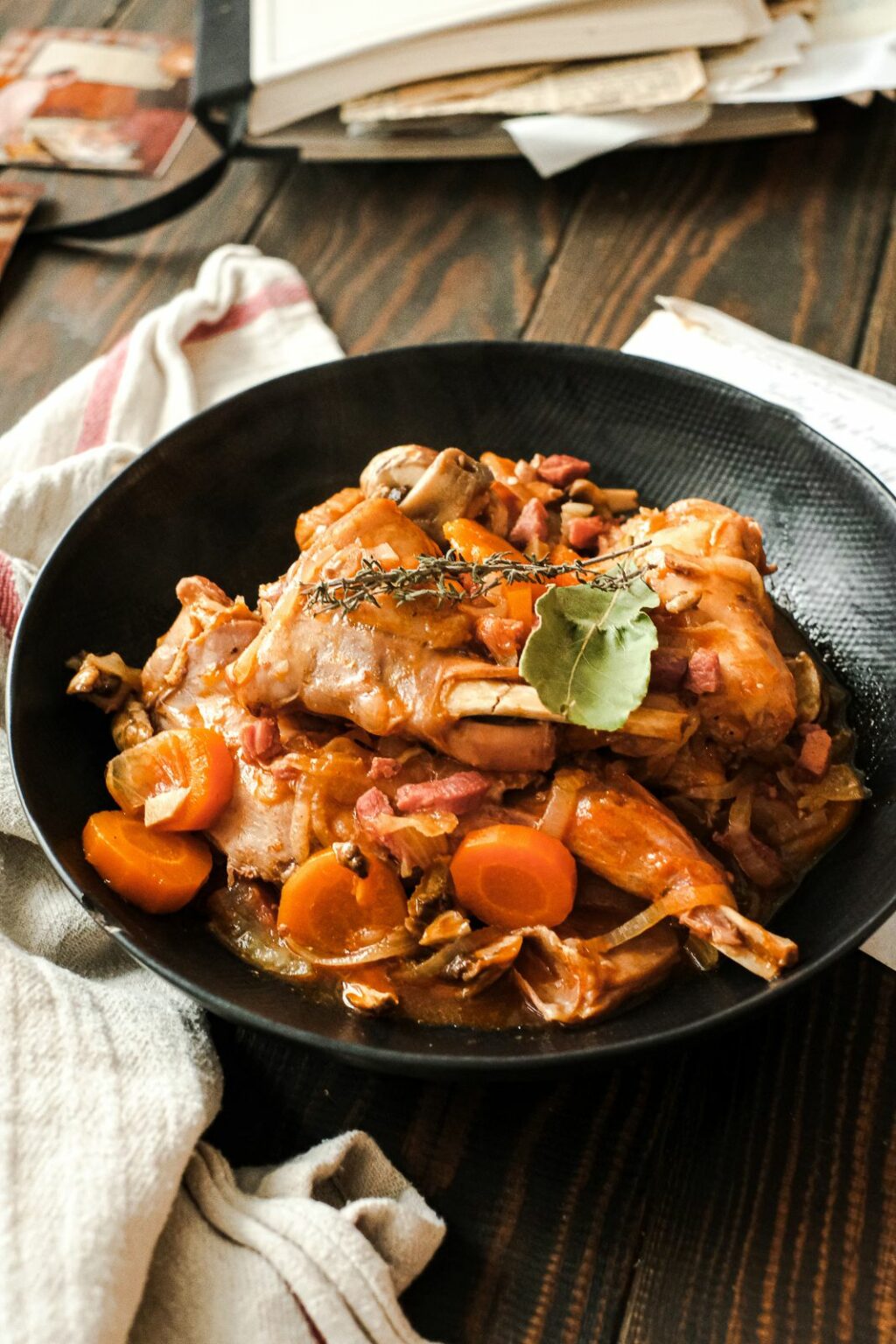 Recette De Lapin Chasseur Faon Grandmre