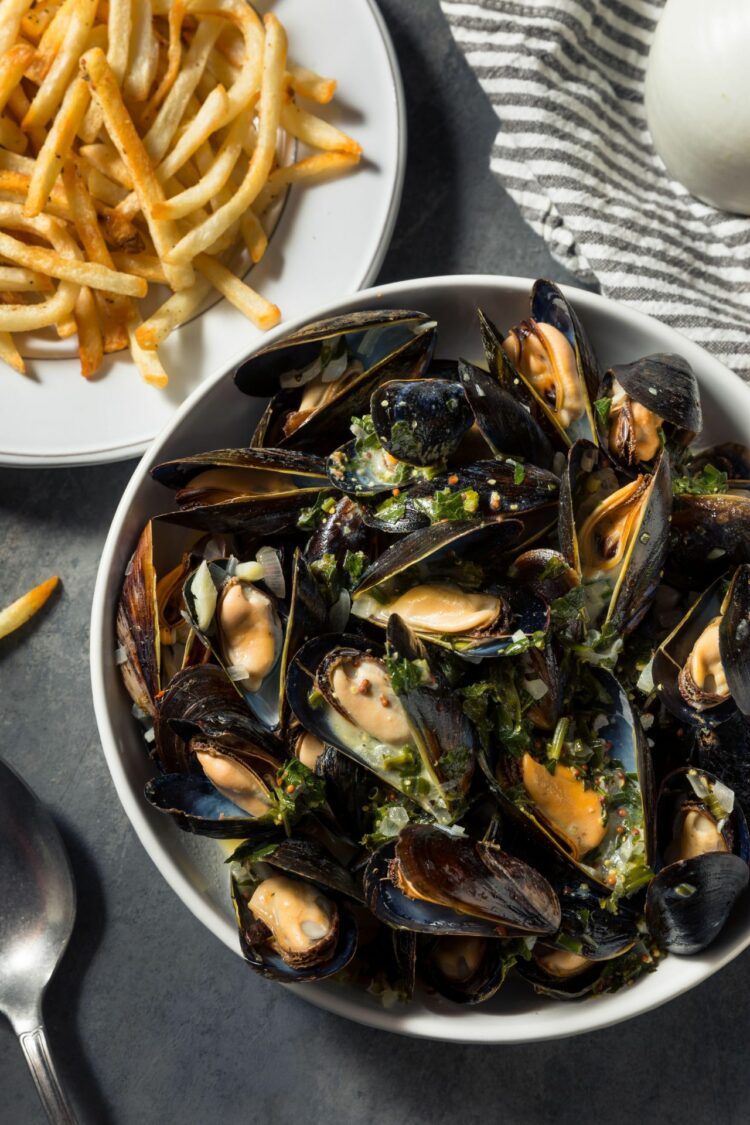 La recette des moules marinières