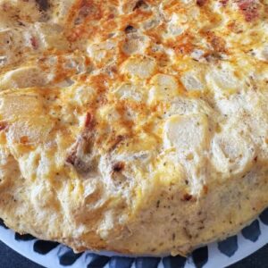 Tortilla au chorizo