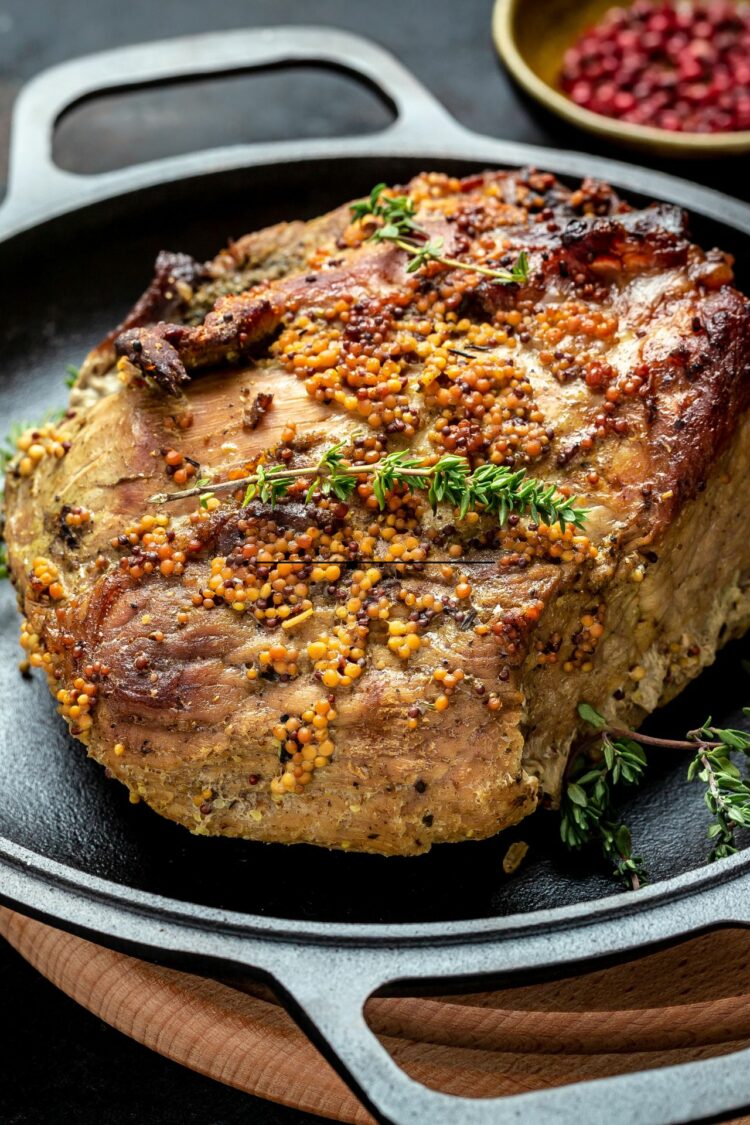 Palette de porc à la diable