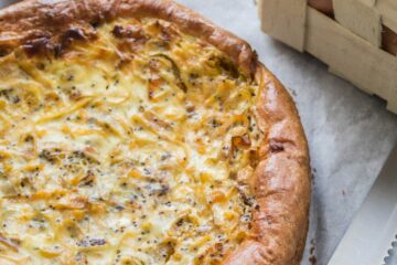 Tarte aux poireaux