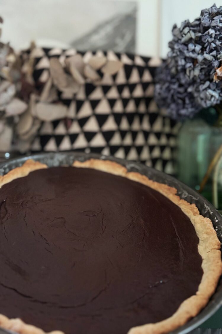 Tarte au chocolat de Julie