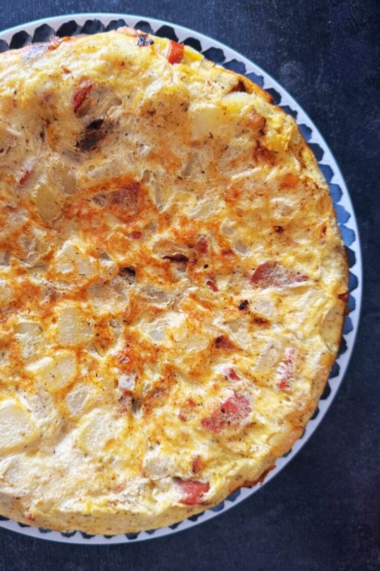 Tortilla au chorizo de Noémie