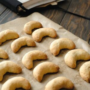 kipferl, les petits croissants à la vanille