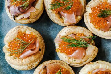 Bouchées au saumon fumé
