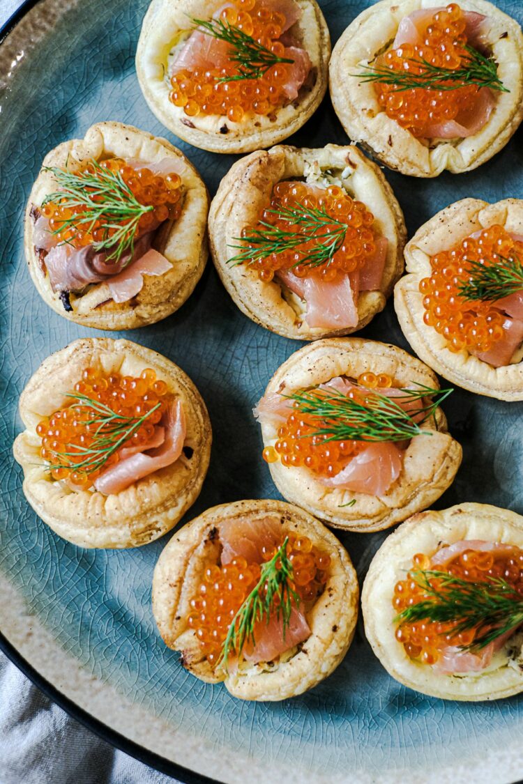 Bouchées au saumon fumé