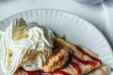 Crêpes à la crème d'amande