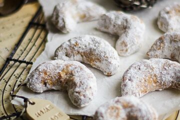 Kipferl, les petits croissants à la vanille