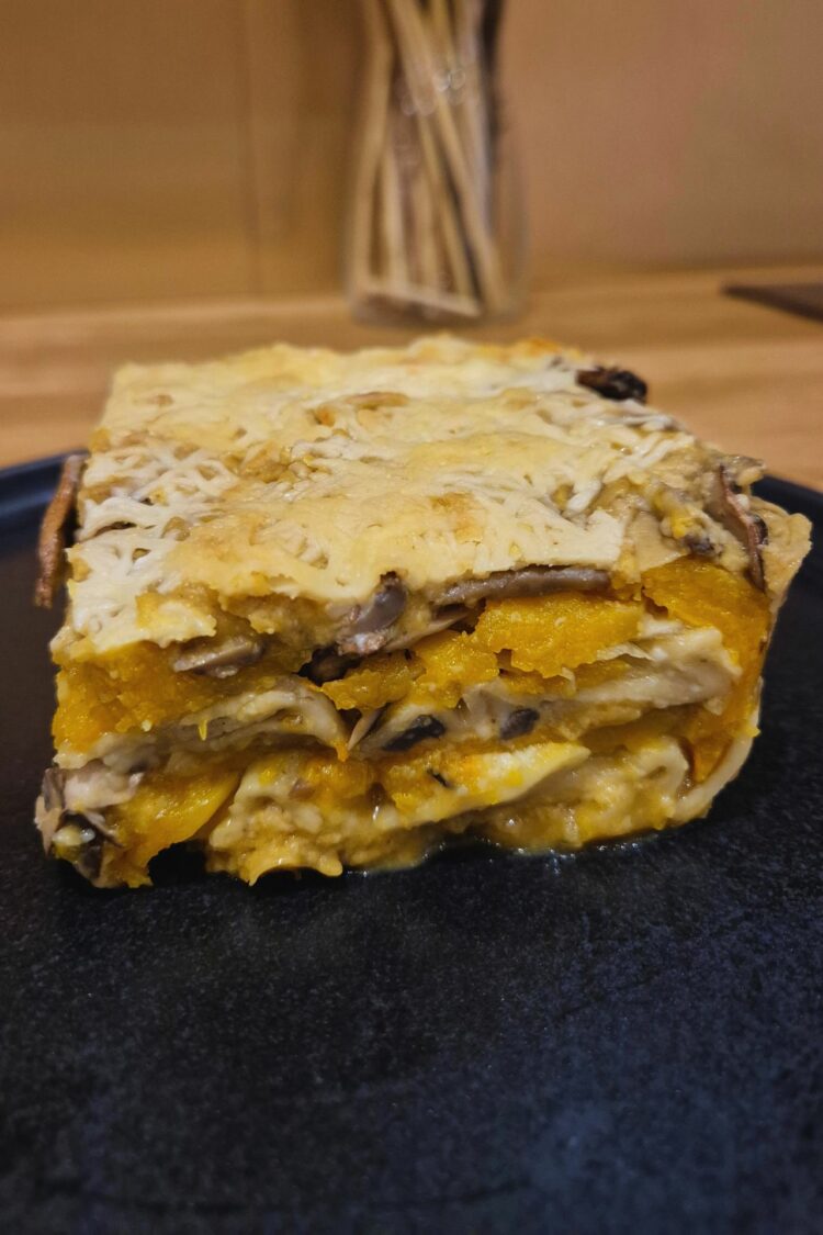 Lasagnes butternut et champignons de Noémie