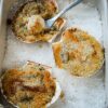 Coquilles Saint-Jacques gratinées au four