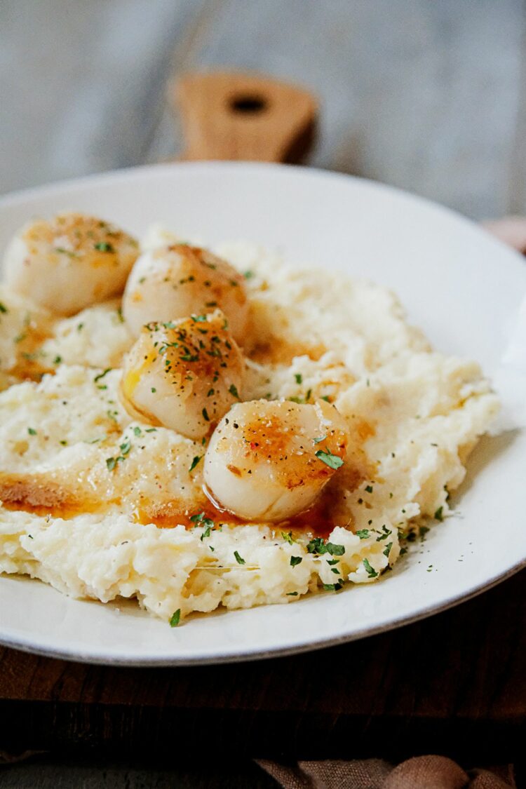 La recette des noix de Saint-Jacques et purée de panais