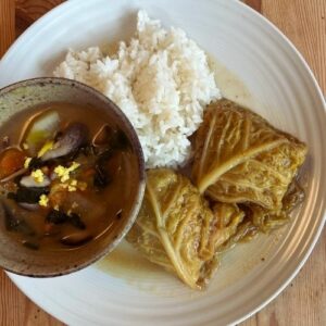 Chou farci à la japonaise de Léa