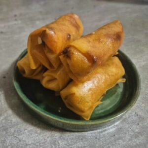 Rouleau de printemps frit au poulet de Noémie