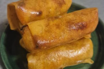 Rouleau de printemps frit au poulet de Noémie