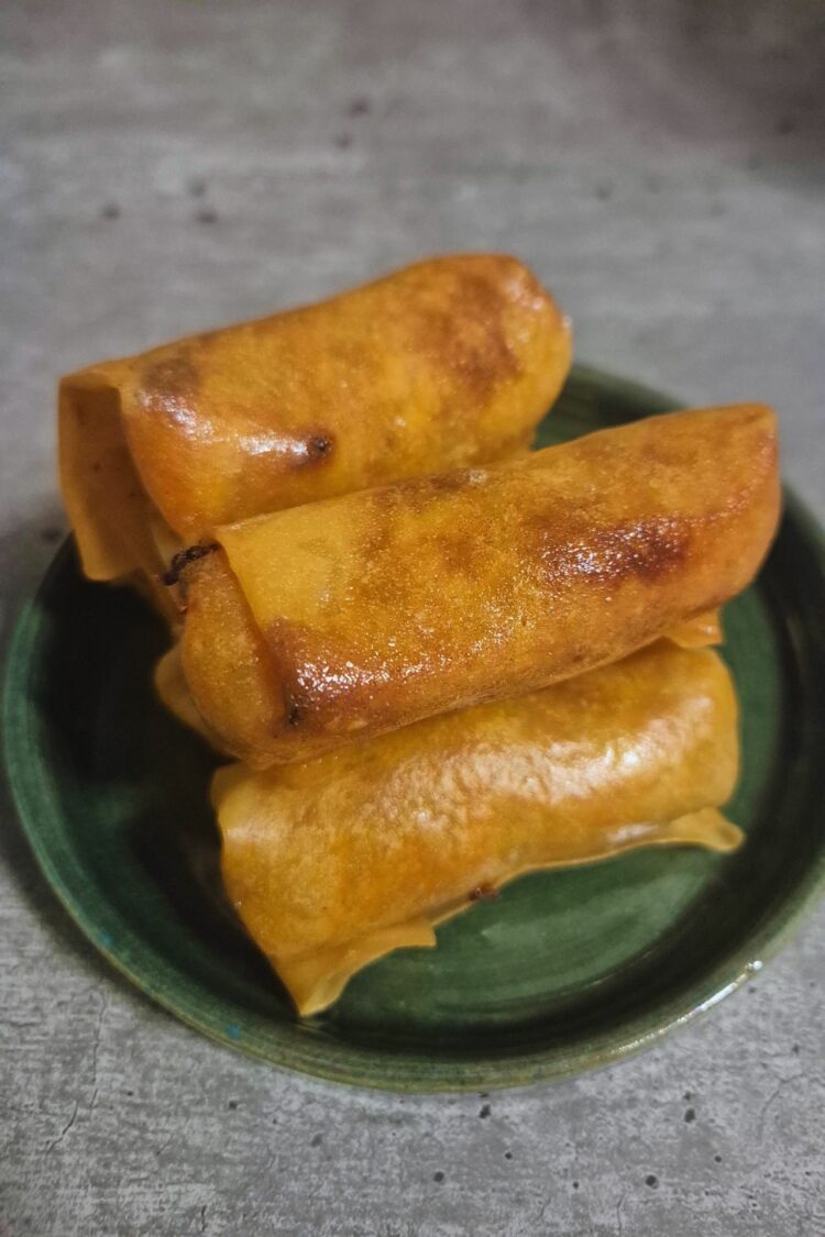 Rouleau de printemps frit au poulet de Noémie