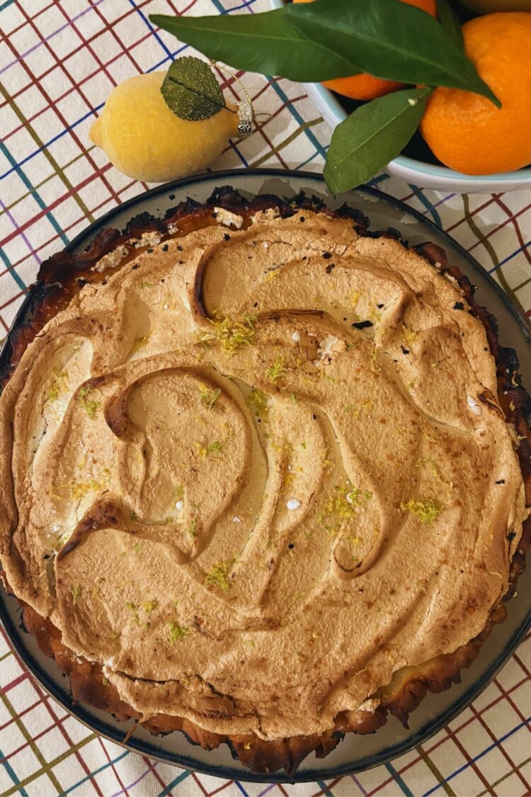 Tarte au citron meringuée façon Pierre Hermé de Julie