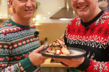 Vol-au-vent au homard, volaille et champignons comme un chef