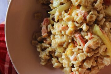 Croziflette de Léa H : la cousine gourmande de la tartiflette