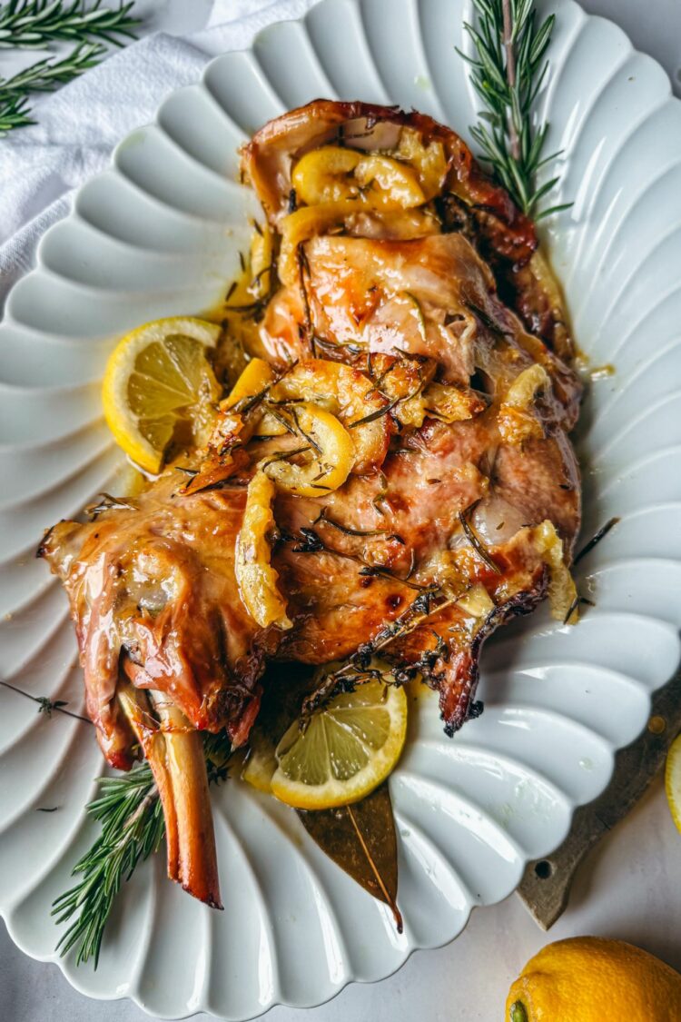 Agneau de lait des Pyrénées IGP au citron