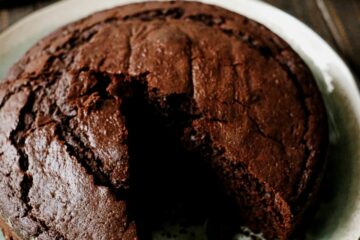Gâteau au chocolat et à la bière