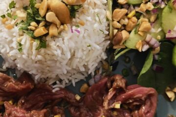 Salade de tigre qui pleure de Sacha