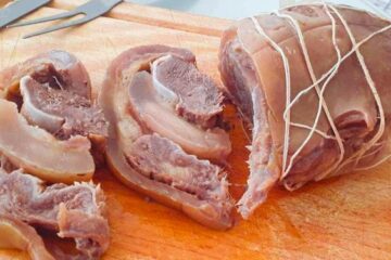 Tête de veau façon grand-mère