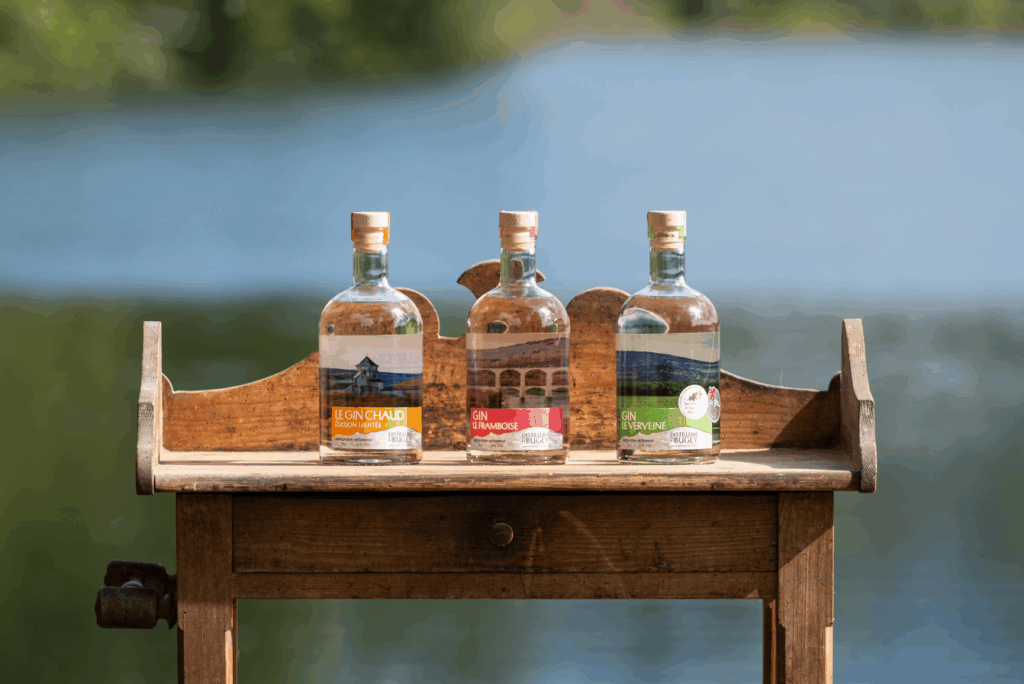 Les gins de la distillerie du Bugey