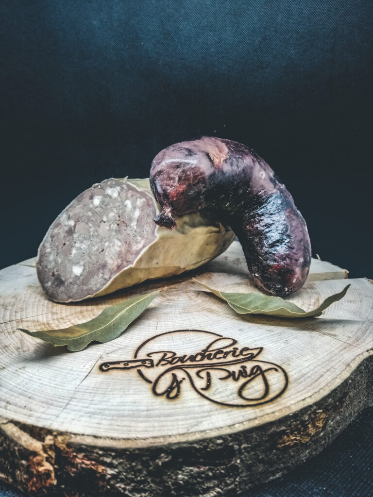 Boudin noir catalan et pa de fetge de la Boucherie Puig
