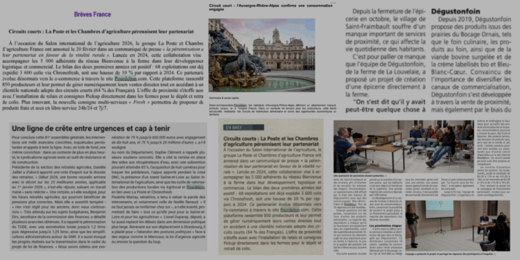 Les retombées presse de Pourdebon en mars 2026