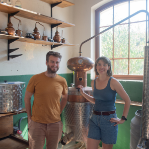 Rencontre avec Marie et Phil, de la Distillerie du Bugey