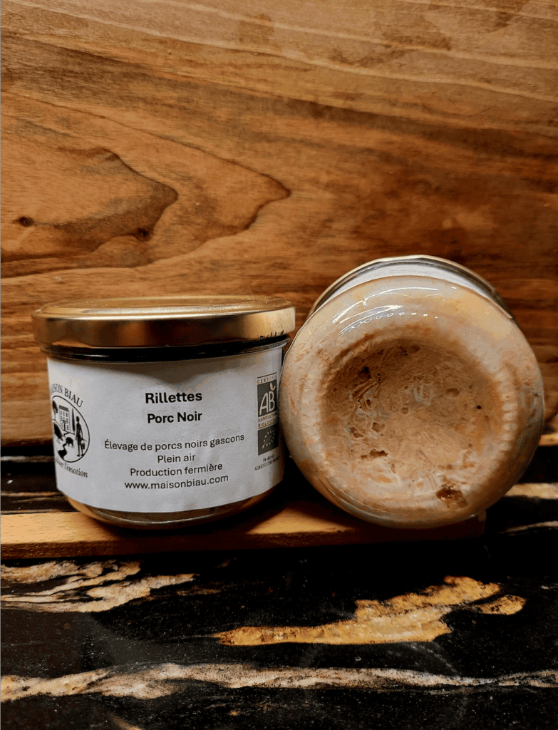 Rillettes de porc noir gascon