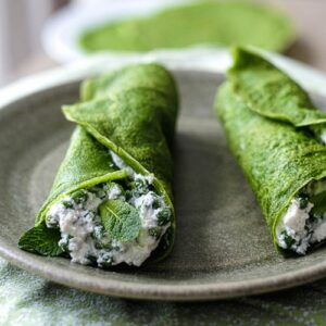 Wrap printanier tout vert