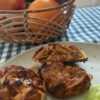 Petits feuilletés au poulet et légumes rôtis de Julie
