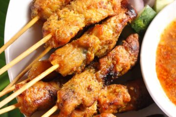 Poulet satay, la recette parfumée