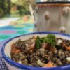 Salade de lentilles aux saucisses de Montbéliard de Julie
