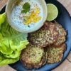 Galettes aux lentilles et courgette de Léa