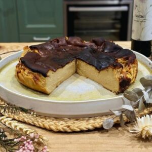 Cheesecake basque à la chicorée façon Gaudry
