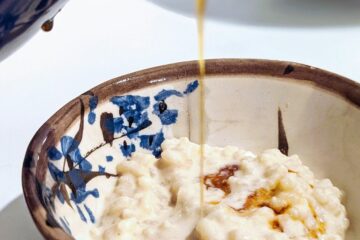 Riz au lait et sa sauce caramel de Justine
