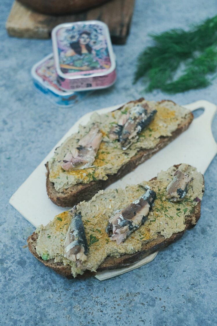 Tartines de sardines