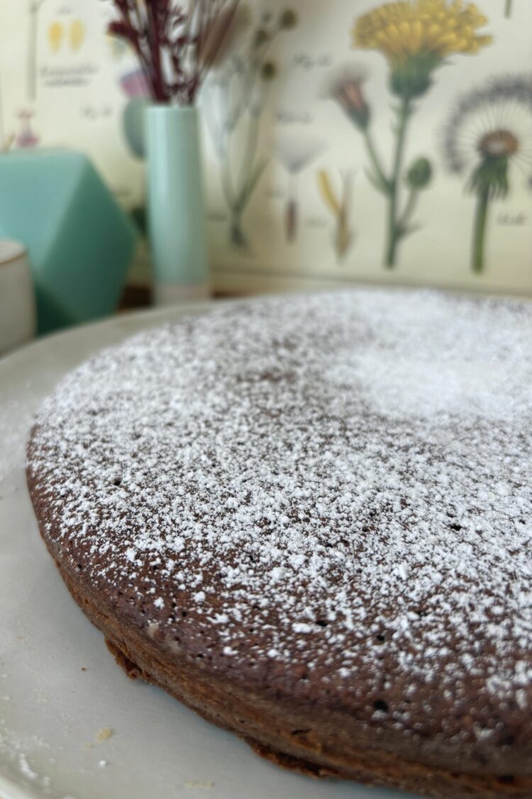 Torta caprese de Julie, une recette forte en café !