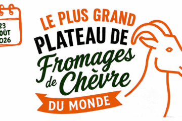 Le plus grand plateau de fromage de chèvre du monde