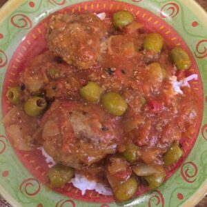 Boulettes de viande aux olives