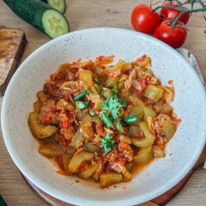 Daube de concombre antillaise