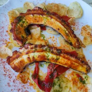 Pouple mariné au barbecue