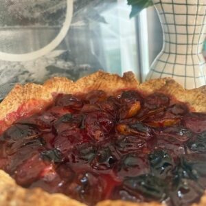 Tarte aux prunes de Julie
