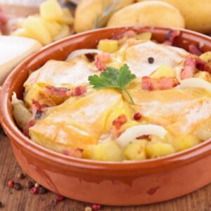 Tartiflette au saumon fumé