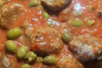 Boulettes de viande aux olives, le réconfort à l'état pur