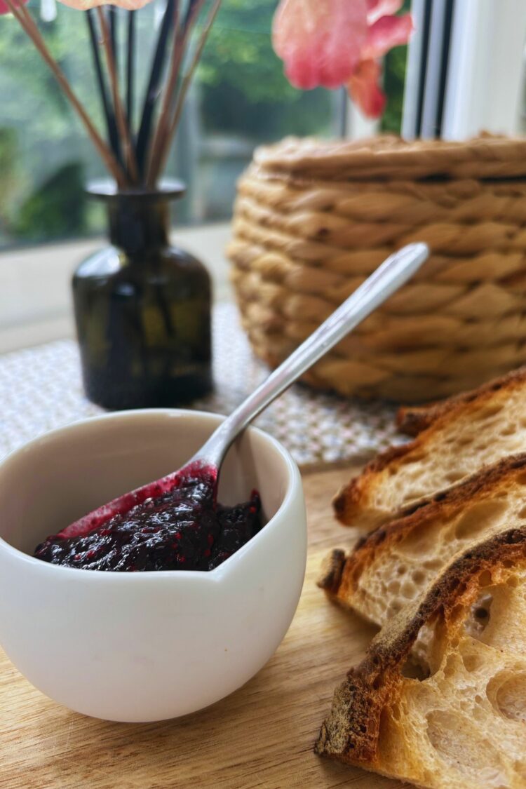 Confiture de mûres express de Julie